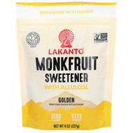 <img alt="Lakanto, Monkfruit Sweetener with Allulose, Golden, 8 oz (227 g)" title="Lakanto, Monkfruit Sweetener with Allulose, Golden, 8 oz (227 g),843076003823"