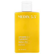 <img alt="Medix 5.5, Body Cream, Vitamin C + Turmeric, 3 fl oz (89 ml)" title="Medix 5.5, Body Cream, Vitamin C + Turmeric, 3 fl oz (89 ml),810141911567"