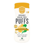 <img alt="Serenity Kids, Organic Grain Free Puffs, Cheddar & Cauliflower Spinach, 1.5 oz (42 g)" title="Serenity Kids, Organic Grain Free Puffs, Cheddar & Cauliflower Spinach, 1.5 oz (42 g),850000411777"