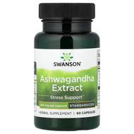<img alt="Swanson Vitamins, Ashwagandha Extract, Standardized, 450 mg, 60 Capsules" title="Swanson Vitamins, Ashwagandha Extract, Standardized, 450 mg, 60 Capsules,087614142876"