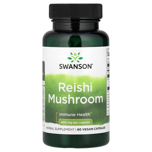 <img alt="Swanson Vitamins, Reishi Mushroom, 600 mg, 60 Vegan Capsules" title="Swanson Vitamins, Reishi Mushroom, 600 mg, 60 Vegan Capsules,087614114446"