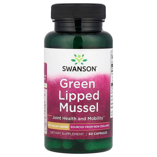 <img alt="Swanson Vitamins, Green Lipped Mussel, 500 mg, 60 Capsules" title="Swanson Vitamins, Green Lipped Mussel, 500 mg, 60 Capsules,087614114347"