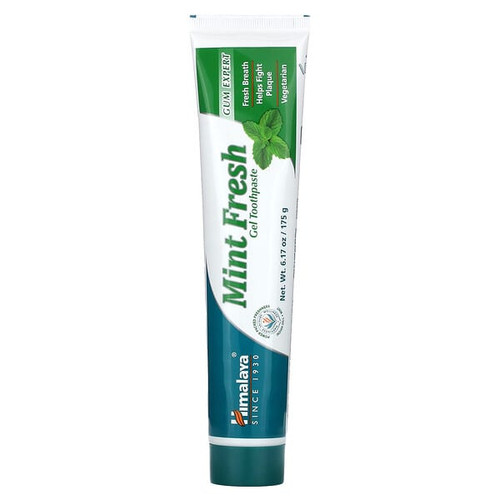 <img alt="Himalaya, Mint Fresh Gel Toothpaste, Indian Dill - Mint, 6.17 oz (175 g)" title="Himalaya, Mint Fresh Gel Toothpaste, Indian Dill - Mint, 6.17 oz (175 g),605069500432"