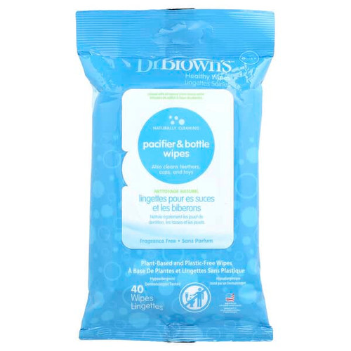 <img alt="Dr. Browns, Pacifier & Bottle Wipes, Fragrance Free, 40 Wipes" title="Dr. Browns, Pacifier & Bottle Wipes, Fragrance Free, 40 Wipes,072239310670"