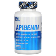 <img alt="EVLution Nutrition, Apigenin, 50 mg, 30 Veggie Capsules" title="EVLution Nutrition, Apigenin, 50 mg, 30 Veggie Capsules,818901027343"