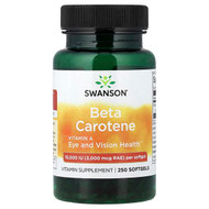 <img alt="Swanson Vitamins, Beta Carotene, 3,000 mcg RAE (10,000 IU), 250 Softgels" title="Swanson Vitamins, Beta Carotene, 3,000 mcg RAE (10,000 IU), 250 Softgels,087614010106"