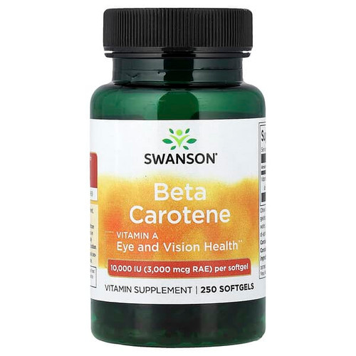 <img alt="Swanson Vitamins, Beta Carotene, 3,000 mcg RAE (10,000 IU), 250 Softgels" title="Swanson Vitamins, Beta Carotene, 3,000 mcg RAE (10,000 IU), 250 Softgels,087614010106"