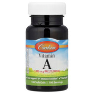 <img alt="Carlson, Vitamin A, 3,000 mcg RAE (10,000 IU), 100 Soft Gels" title="Carlson, Vitamin A, 3,000 mcg RAE (10,000 IU), 100 Soft Gels,088395011115"