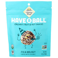 <img alt="Sunny Fruit, Have A Ball, Organic Fruit & Nut Snacks, Fig & Walnut, 4.4 oz ( 126 g)" title="Sunny Fruit, Have A Ball, Organic Fruit & Nut Snacks, Fig & Walnut, 4.4 oz ( 126 g),842515007194"