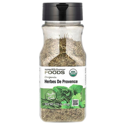 <img alt="California Gold Nutrition, Foods, Organic Herbes De Provence, 1.73 oz (49 g)" title="California Gold Nutrition, Foods, Organic Herbes De Provence, 1.73 oz (49 g),898220021789"