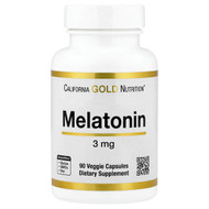 <img alt="California Gold Nutrition, Melatonin, 3 mg, 90 Veggie Capsules" title="California Gold Nutrition, Melatonin, 3 mg, 90 Veggie Capsules,898220023790"