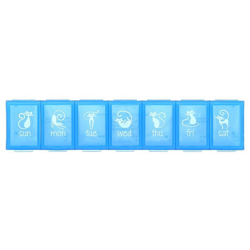<img alt="Ezy Dose, Pets, Weekly Pill Planner, Cats, Large, 1 Count" title="Ezy Dose, Pets, Weekly Pill Planner, Cats, Large, 1 Count,025715012155"