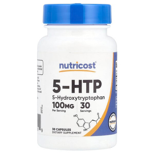 <img alt="Nutricost, 5-HTP, 100 mg, 30 Capsules" title="Nutricost, 5-HTP, 100 mg, 30 Capsules,810014677149"