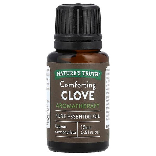 <img alt="Natures Truth, Pure Essential Oil, Comforting Clove, 0.51 fl oz (15 ml)" title="Natures Truth, Pure Essential Oil, Comforting Clove, 0.51 fl oz (15 ml),840093104717"