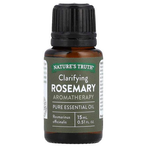 <img alt="Natures Truth, Pure Essential Oil, Clarifying Rosemary,  0.51 fl oz (15 ml)" title="Natures Truth, Pure Essential Oil, Clarifying Rosemary,  0.51 fl oz (15 ml),840093100481"