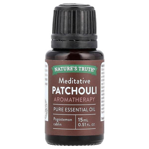 <img alt="Natures Truth, Pure Essential Oil, Meditative Patchouli , 0.51 fl oz (15 ml)" title="Natures Truth, Pure Essential Oil, Meditative Patchouli , 0.51 fl oz (15 ml),840093100528"