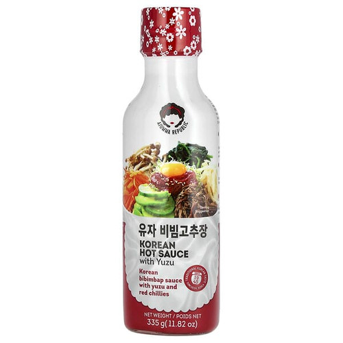 <img alt="Jayone, Ajumma Republic, Korean Hot Sauce With Yuzu, 11.82 oz (335 g)" title="Jayone, Ajumma Republic, Korean Hot Sauce With Yuzu, 11.82 oz (335 g),8801791500005"