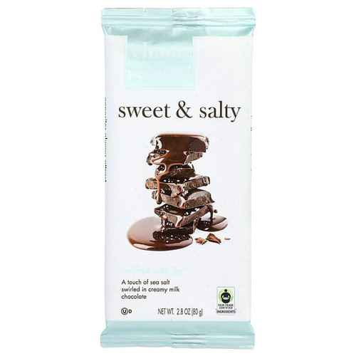 <img alt="Chuao Chocolatier, Milk Chocolate Bar, Sweet & Salty, 2.8 oz (80 g)" title="Chuao Chocolatier, Milk Chocolate Bar, Sweet & Salty, 2.8 oz (80 g),872629009630"