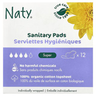 <img alt="Naty, Sanitary Pads, Super, 12 Pads" title="Naty, Sanitary Pads, Super, 12 Pads,7330933000185"