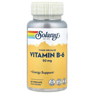 <img alt="Solaray, Timed Release, Vitamin B-6, 50 mg , 60 VegCaps" title="Solaray, Timed Release, Vitamin B-6, 50 mg , 60 VegCaps,076280127409"