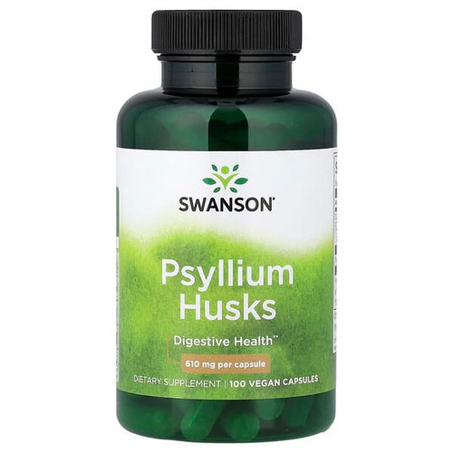 <img alt="Swanson Vitamins, Psyllium Husks, 610 mg, 100 Vegan Capsules" title="Swanson Vitamins, Psyllium Husks, 610 mg, 100 Vegan Capsules,087614018027"