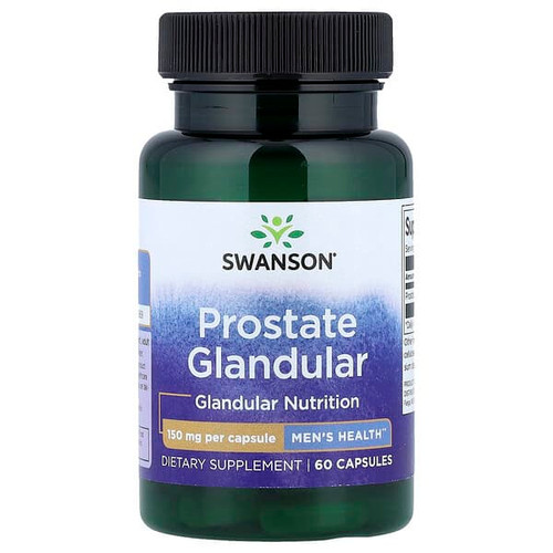 <img alt="Swanson Vitamins, Prostate Glandular, 150 mg, 60 Capsules" title="Swanson Vitamins, Prostate Glandular, 150 mg, 60 Capsules,087614113036"