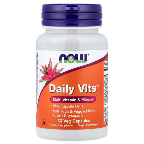 <img alt="Now Foods, Daily Vits, 30 Veg Capsules" title="Now Foods, Daily Vits, 30 Veg Capsules,733739037756"