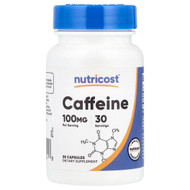 <img alt="Nutricost, Caffeine, 100 mg, 30 Capsules" title="Nutricost, Caffeine, 100 mg, 30 Capsules,810014677248"