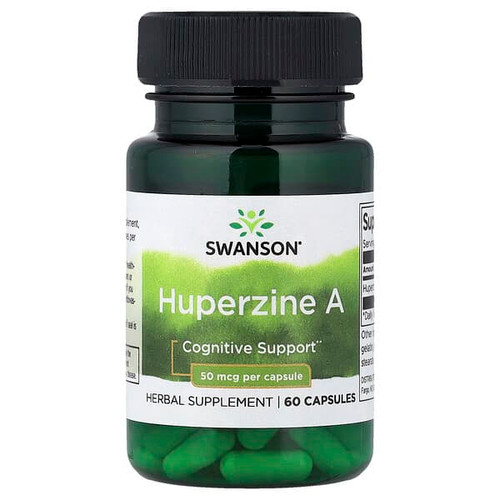 <img alt="Swanson Vitamins, Huperzine A, 50 mcg, 60 Capsules" title="Swanson Vitamins, Huperzine A, 50 mcg, 60 Capsules,087614116976"