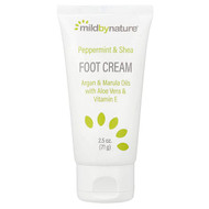 <img alt="Mild By Nature, Peppermint & Shea Foot Cream with Argan & Marula Oils, 2.5 oz (71 g)" title="Mild By Nature, Peppermint & Shea Foot Cream with Argan & Marula Oils, 2.5 oz (71 g),898220021871"