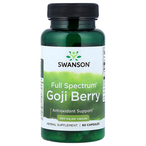 <img alt="Swanson Vitamins, Full Spectrum, Goji Berry, 500 mg, 60 Capsules" title="Swanson Vitamins, Full Spectrum, Goji Berry, 500 mg, 60 Capsules,087614111155"