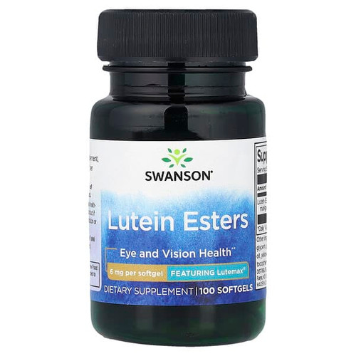 <img alt="Swanson Vitamins, Lutein Esters, 6 mg, 100 Softgels" title="Swanson Vitamins, Lutein Esters, 6 mg, 100 Softgels,087614019123"