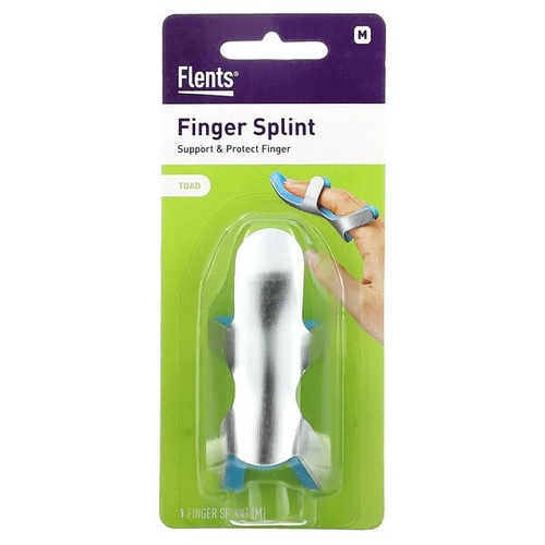 <img alt="Flents, Finger Splint, Toad, Medium, 1 Piece" title="Flents, Finger Splint, Toad, Medium, 1 Piece,025715696225"