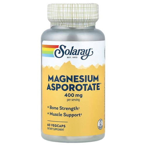 <img alt="Solaray, Magnesium Asporotate, 60 VegCaps (200 mg per Capsule)" title="Solaray, Magnesium Asporotate, 60 VegCaps (200 mg per Capsule),076280046205"
