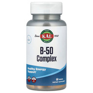 <img alt="KAL, B-50 Complex, 50 Tablets" title="KAL, B-50 Complex, 50 Tablets,021245542063"