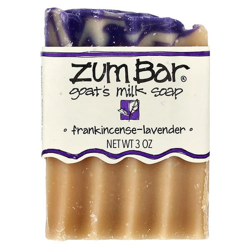 <img alt="ZUM, Zum Bar, Goats Milk Bar Soap, Frankincense-Lavender, 3 oz" title="ZUM, Zum Bar, Goats Milk Bar Soap, Frankincense-Lavender, 3 oz,663204214316"