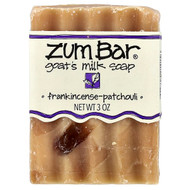 <img alt="ZUM, Zum Bar, Goats Milk Soap, Frankincense-Patchouli, 3 oz" title="ZUM, Zum Bar, Goats Milk Soap, Frankincense-Patchouli, 3 oz,663204214156"