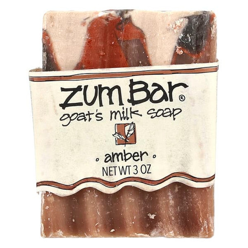 <img alt="ZUM, Zum Bar, Goats Milk Soap, Amber, 3 oz" title="ZUM, Zum Bar, Goats Milk Soap, Amber, 3 oz,663204211100"