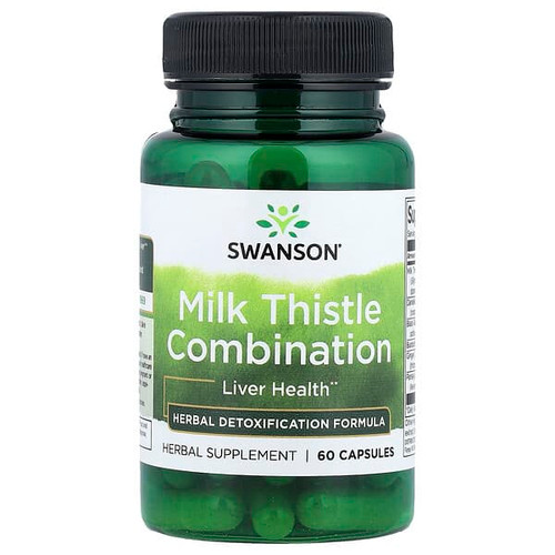 <img alt="Swanson Vitamins, Milk Thistle Combination, 60 Capsules" title="Swanson Vitamins, Milk Thistle Combination, 60 Capsules,087614141565"