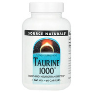 <img alt="Source Naturals, Taurine 1000, 1,000 mg, 60 Capsules" title="Source Naturals, Taurine 1000, 1,000 mg, 60 Capsules,021078020677"