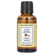 <img alt="The Vitamin Shoppe, 100% Pure Essential Oil, Clove, 1 fl oz (30 ml)" title="The Vitamin Shoppe, 100% Pure Essential Oil, Clove, 1 fl oz (30 ml),766536039333"