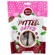 <img alt="Lets Date, Organic Pitted Dates, 8 oz (227 g)" title="Lets Date, Organic Pitted Dates, 8 oz (227 g),860005793143"