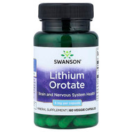 <img alt="Swanson Vitamins, Lithium Orotate, 5 mg, 60 Veggie Capsules" title="Swanson Vitamins, Lithium Orotate, 5 mg, 60 Veggie Capsules,087614029139"