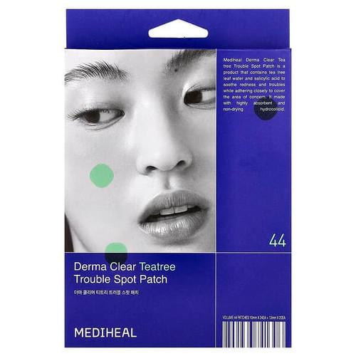<img alt="MEDIHEAL, Derma Clear Teatree Trouble Spot Patch, 44 Patches" title="MEDIHEAL, Derma Clear Teatree Trouble Spot Patch, 44 Patches,8809936741306"
