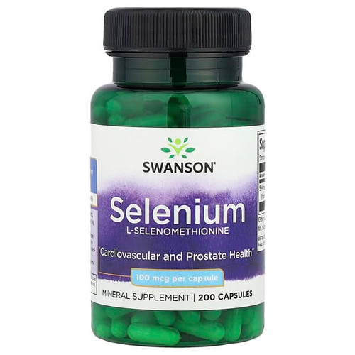 <img alt="Swanson Vitamins, Selenium, 100 mcg, 200 Capsules" title="Swanson Vitamins, Selenium, 100 mcg, 200 Capsules,087614012353"