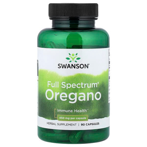 <img alt="Swanson Vitamins, Full Spectrum Oregano, 450 mg, 90 Capsules" title="Swanson Vitamins, Full Spectrum Oregano, 450 mg, 90 Capsules,087614019567"