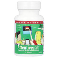 <img alt="Source Naturals, Attentive Child, 30 Tablets" title="Source Naturals, Attentive Child, 30 Tablets,021078019459"
