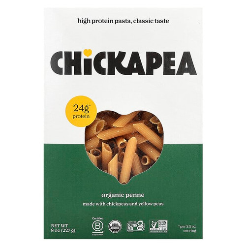 <img alt="Chickapea, Organic Penne, 8 oz (227 g)" title="Chickapea, Organic Penne, 8 oz (227 g),628451868064"