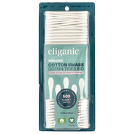 <img alt="Cliganic, Organic Cotton Swabs, 500 Count" title="Cliganic, Organic Cotton Swabs, 500 Count,855102007514"