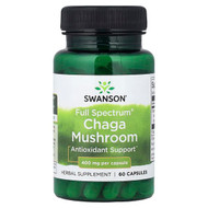 <img alt="Swanson Vitamins, Full Spectrum Chaga Mushroom, 400 mg, 60 Capsules" title="Swanson Vitamins, Full Spectrum Chaga Mushroom, 400 mg, 60 Capsules,087614113852"